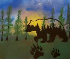 Young-Forest-Bear-Stencil